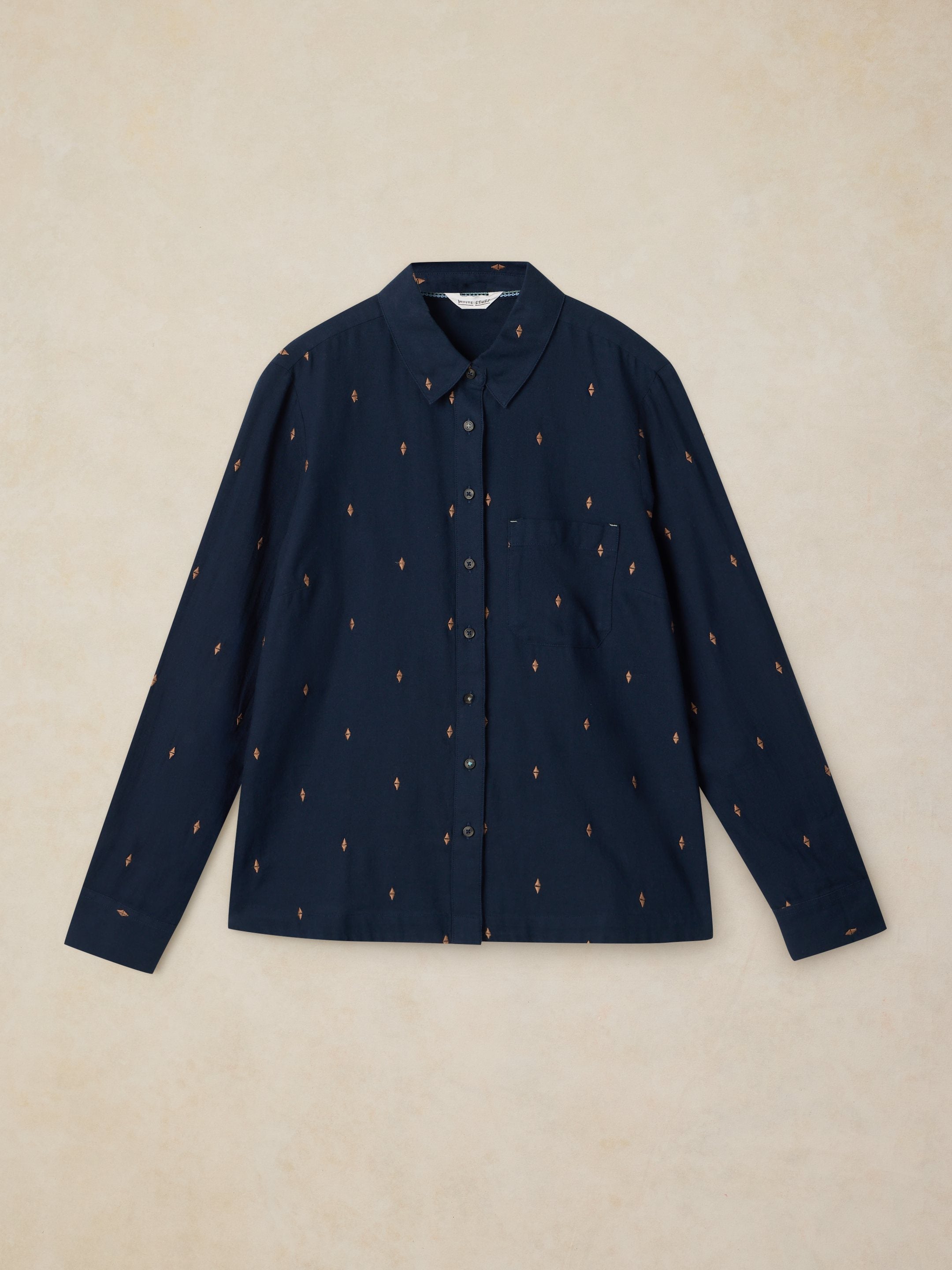 Blouse WS-Sophie Organic Cotton Navy