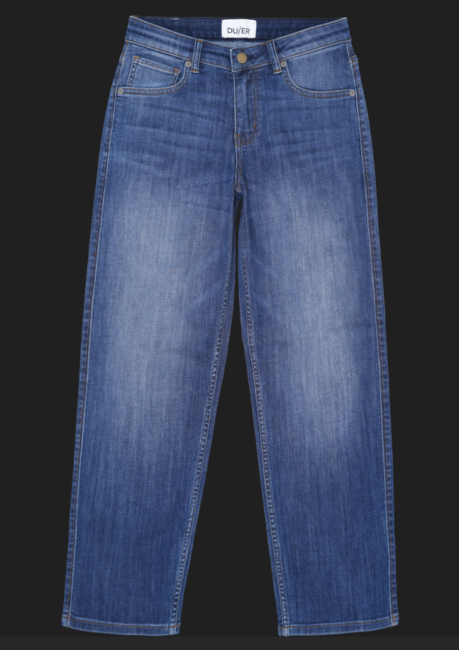 Jeans Du/er Perfo Mid Rise Straight