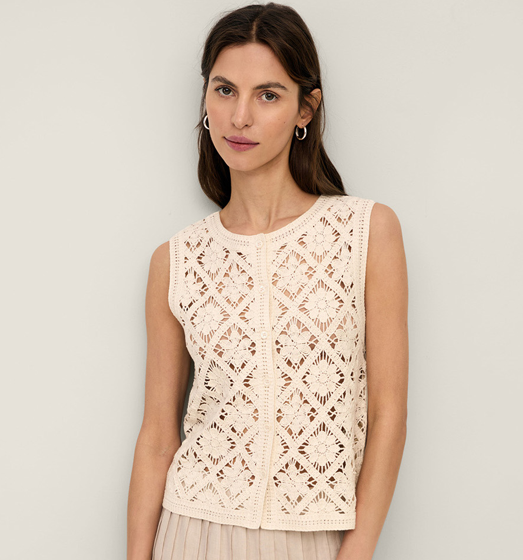 Veste Yerse en Crochet