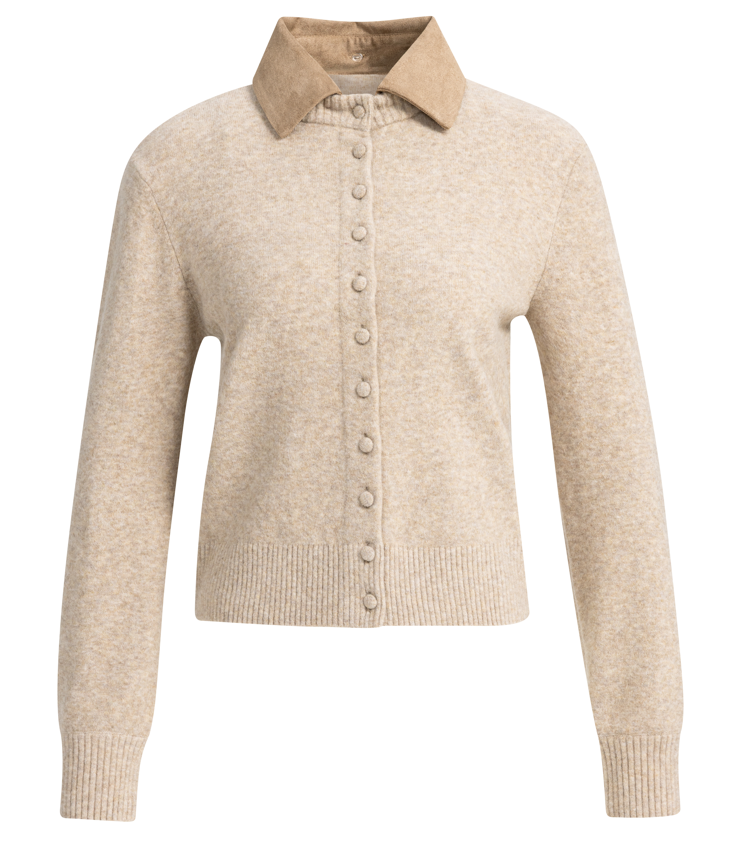 Cardigan Yaya Collet Amovible