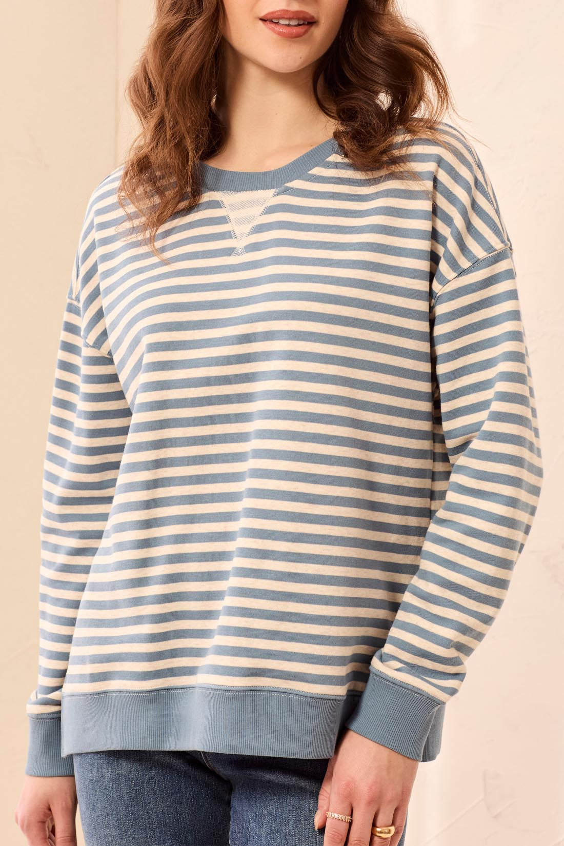 Sweatshirt Tribal Crew Neck