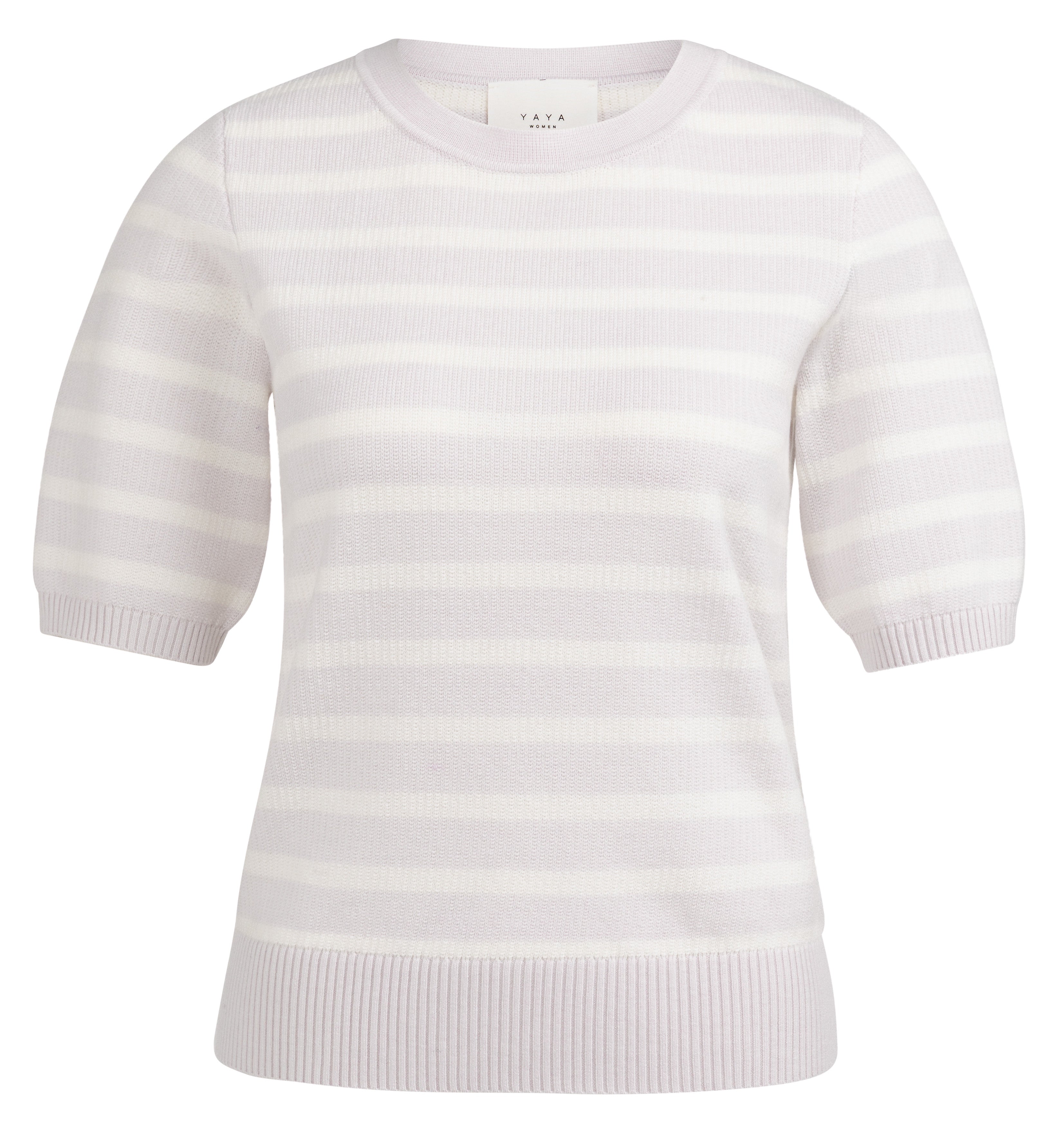 Chandail Yaya Textured Stripe S/S