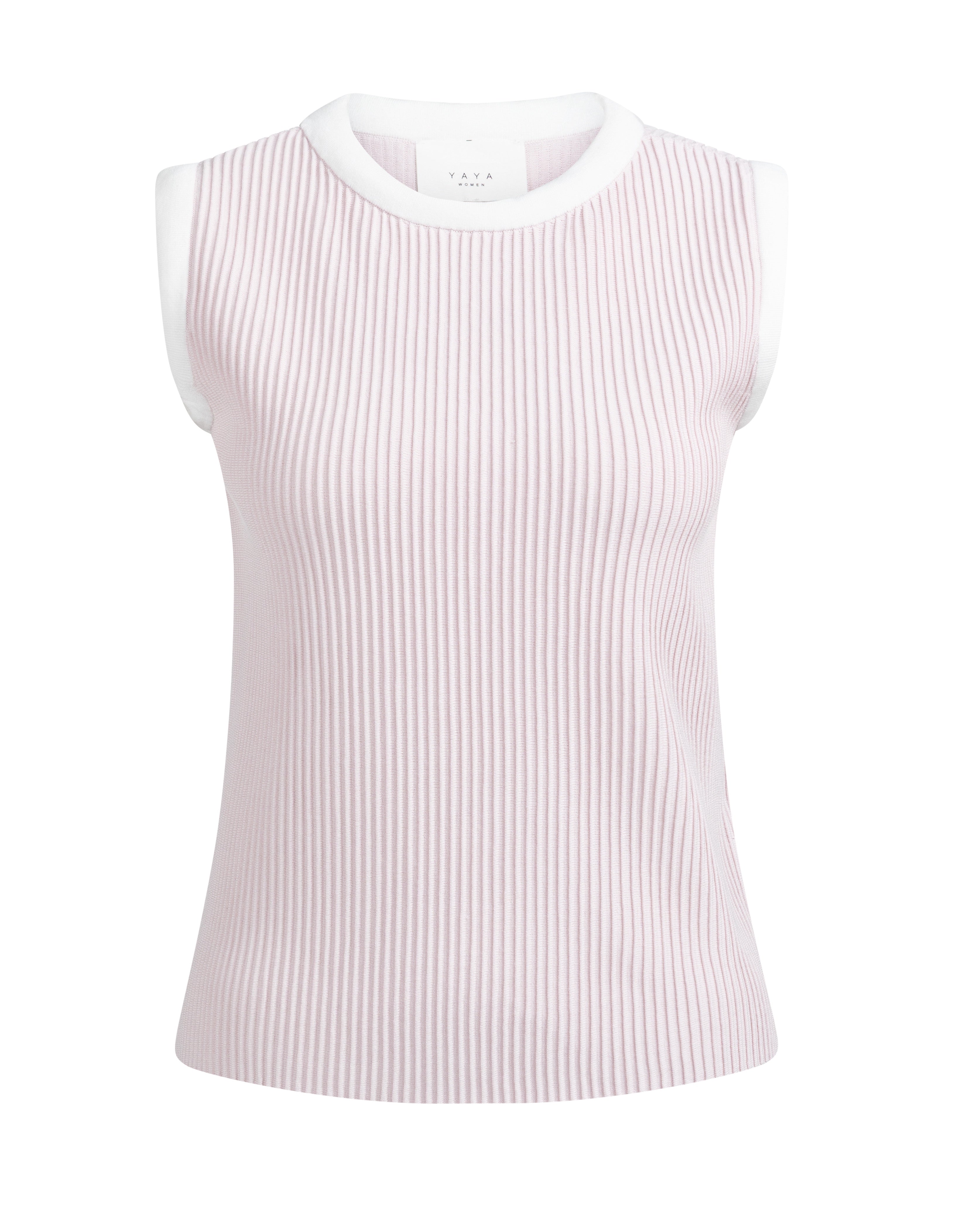 Haut Yaya Sleeveless Rib Sweater