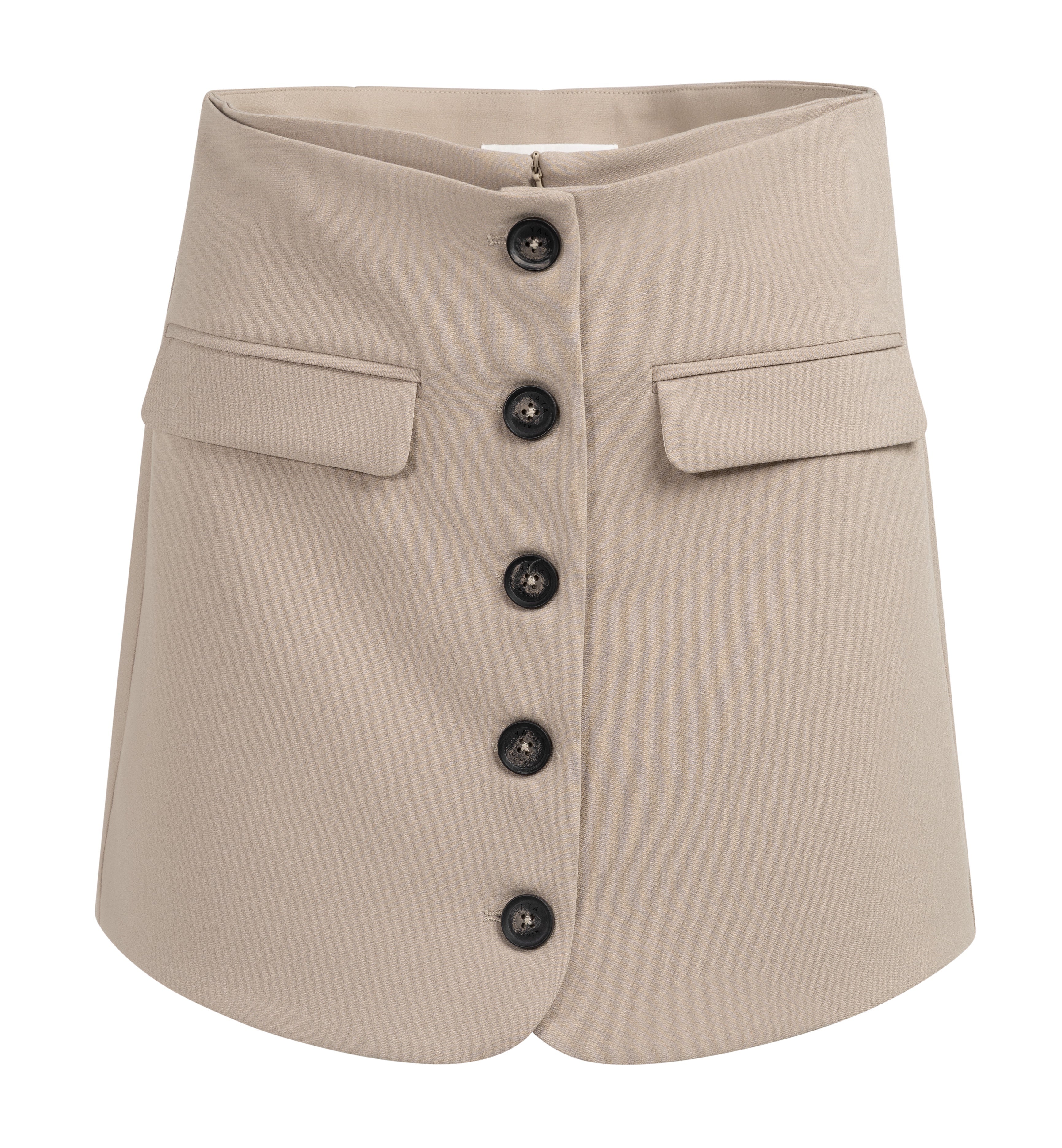 Jupe Yaya Woven Mini W/ Pockets and Buttons