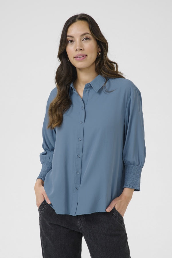 Blouse CReam Nola Shirt