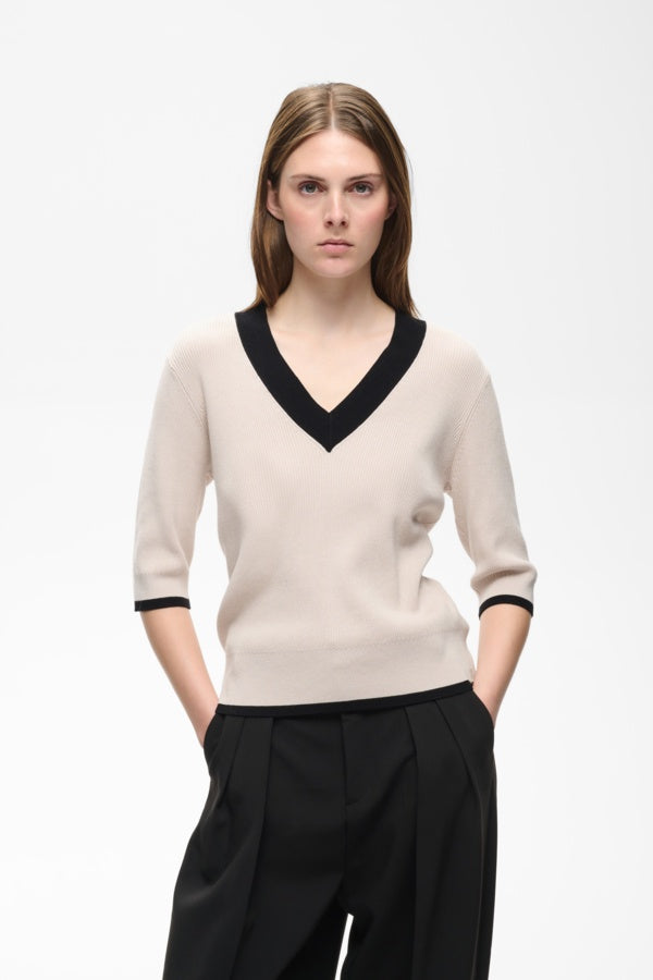 Chandail IW-Leenah V-Neck Manche 3/4