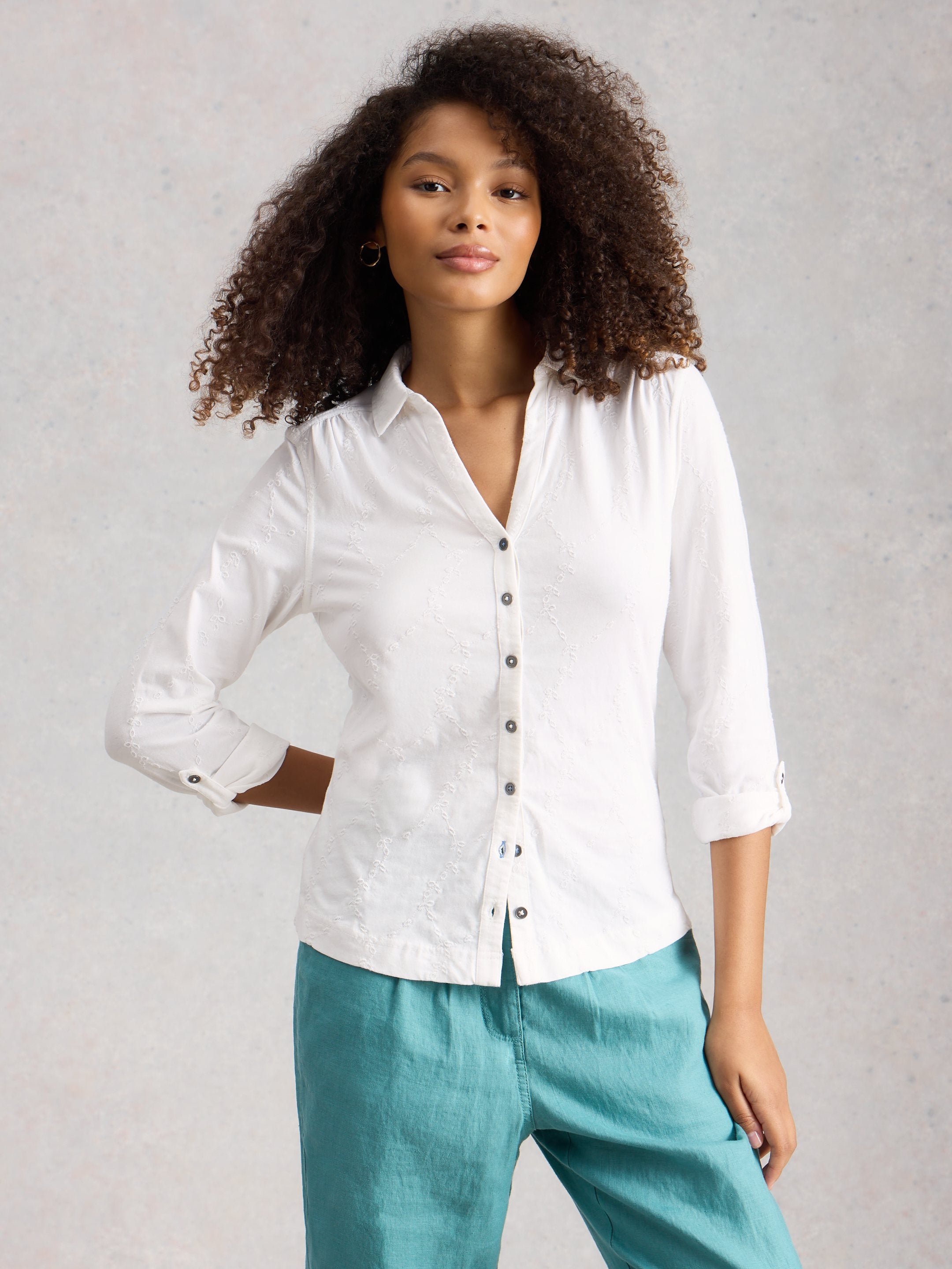 Blouse White Stuff Annie Jersey