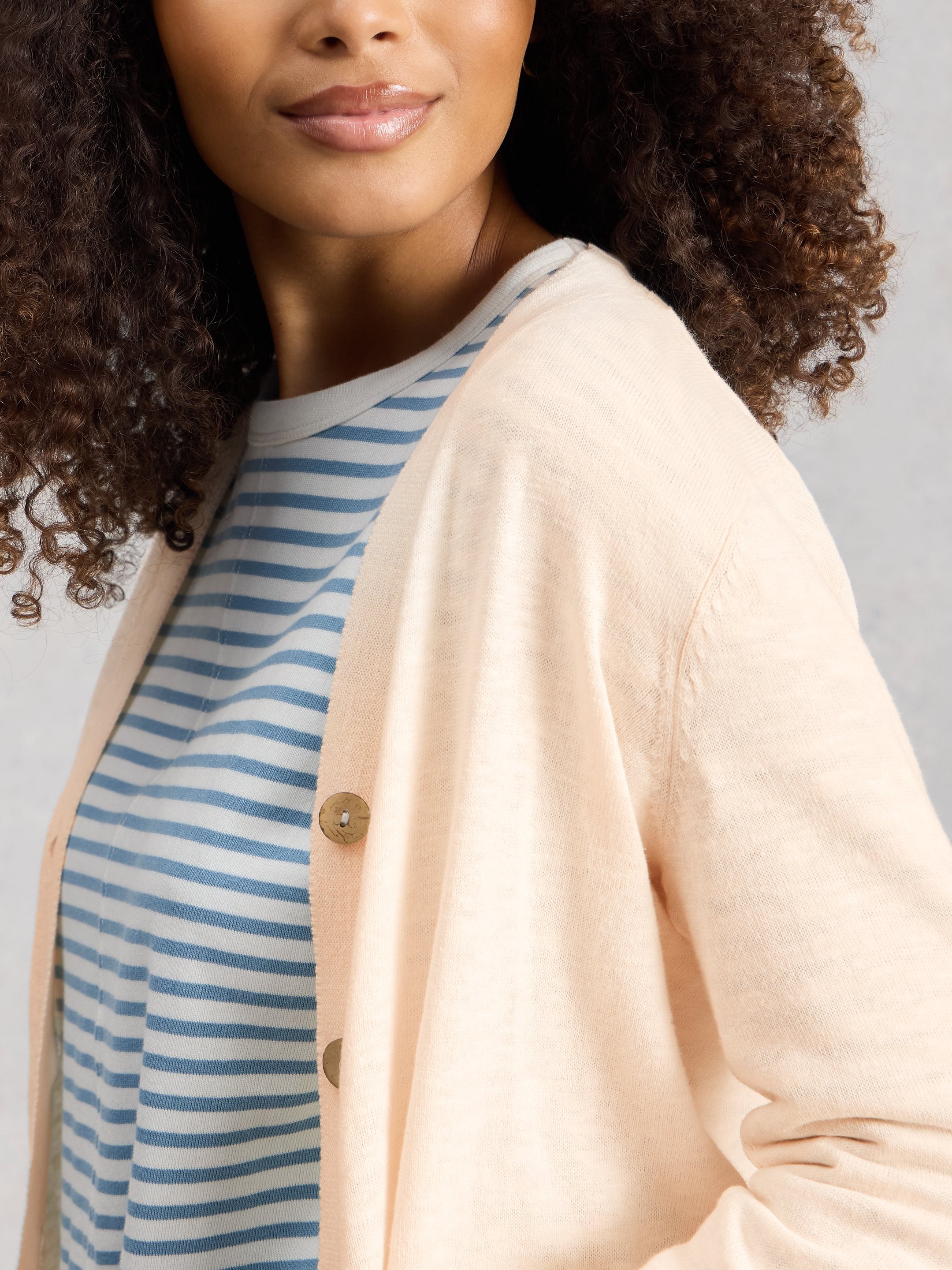 Cardigan WS Nova Linen Blend