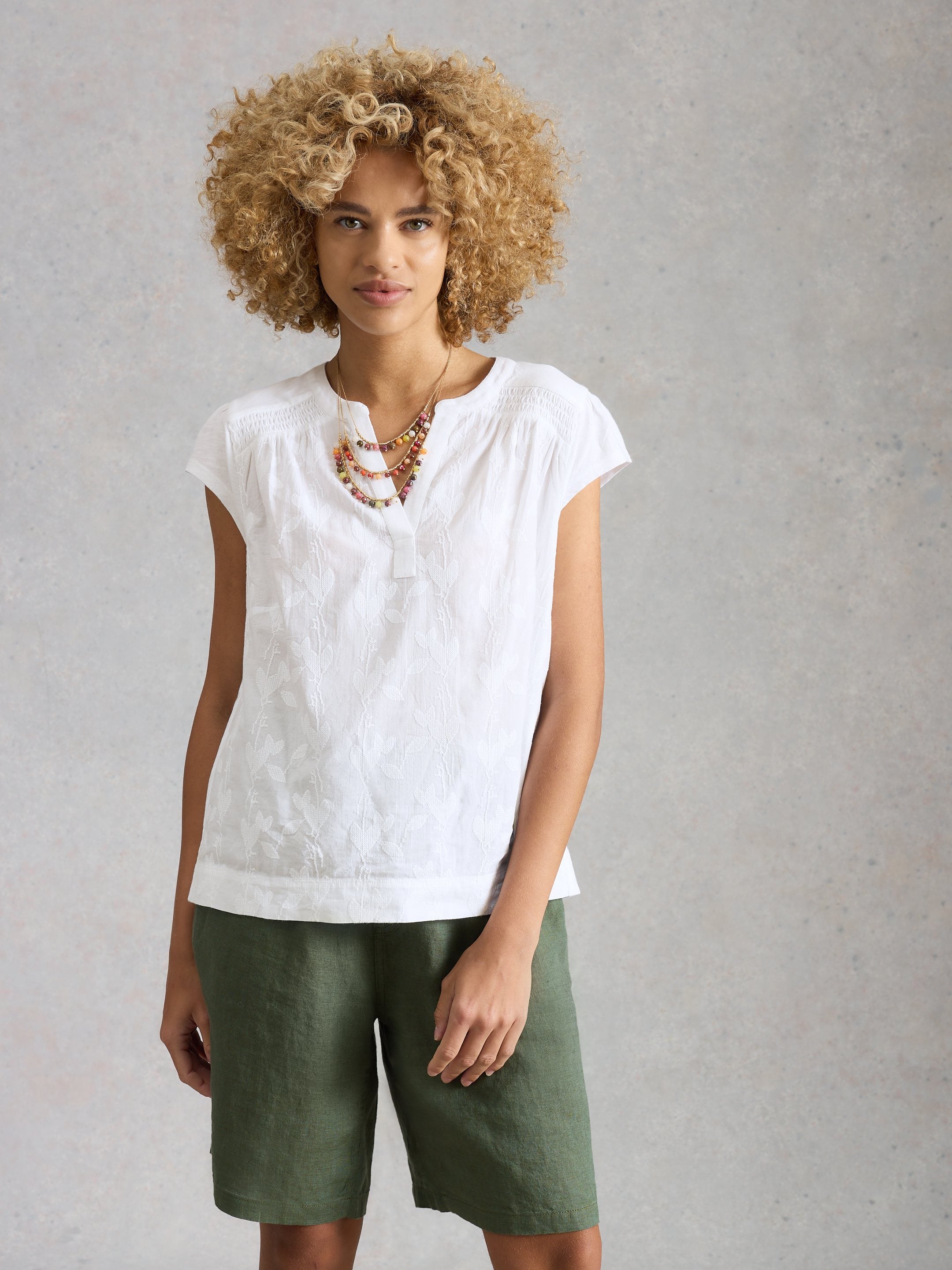Haut WS-Amelia Embroidery Top