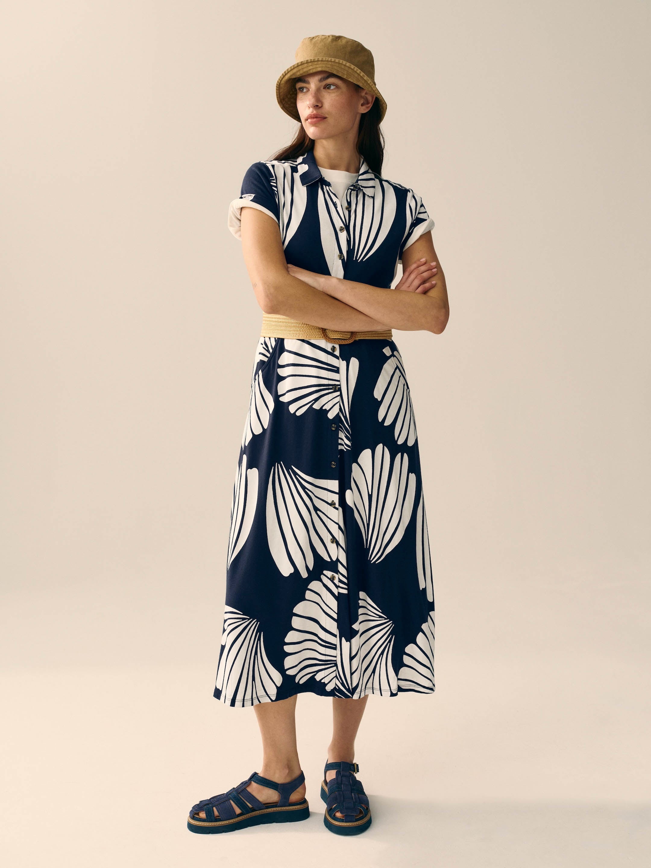 Robe WS-Rua Jersey Shirt Dress