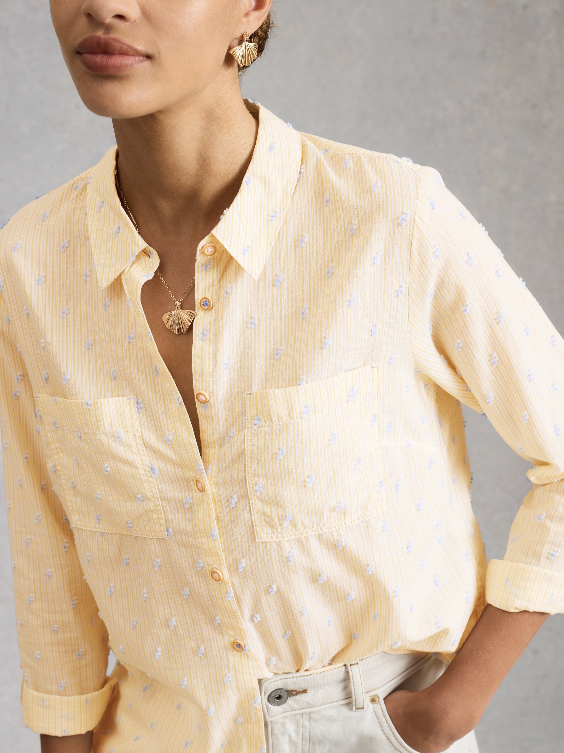 Blouse WS-Sophie Organic Cotton Shirt