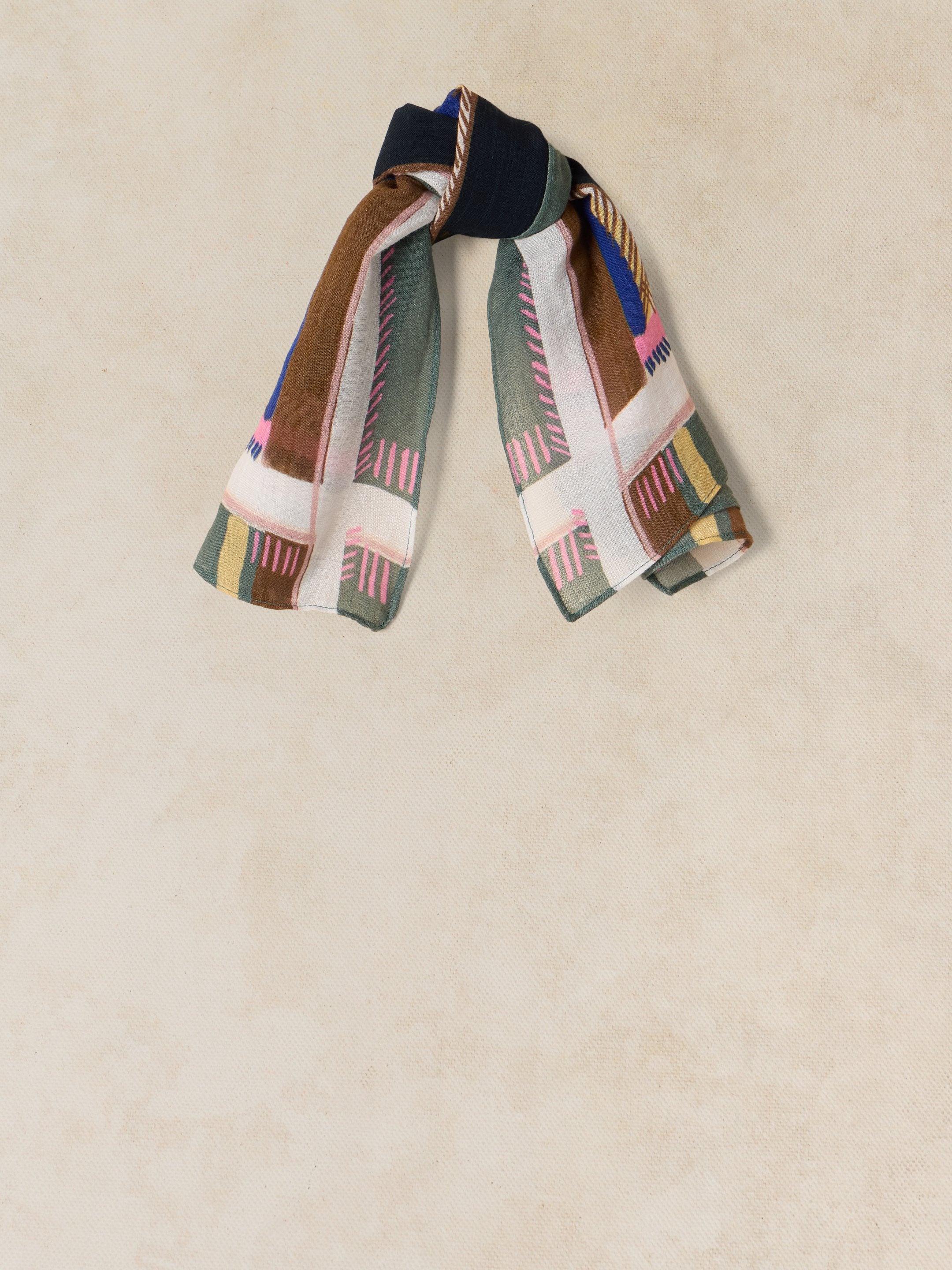 Foulard WS Emily Square Printed Scarf