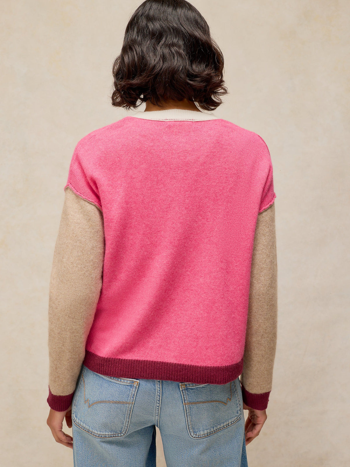 Cardigan WS-Sansa Coulourblock