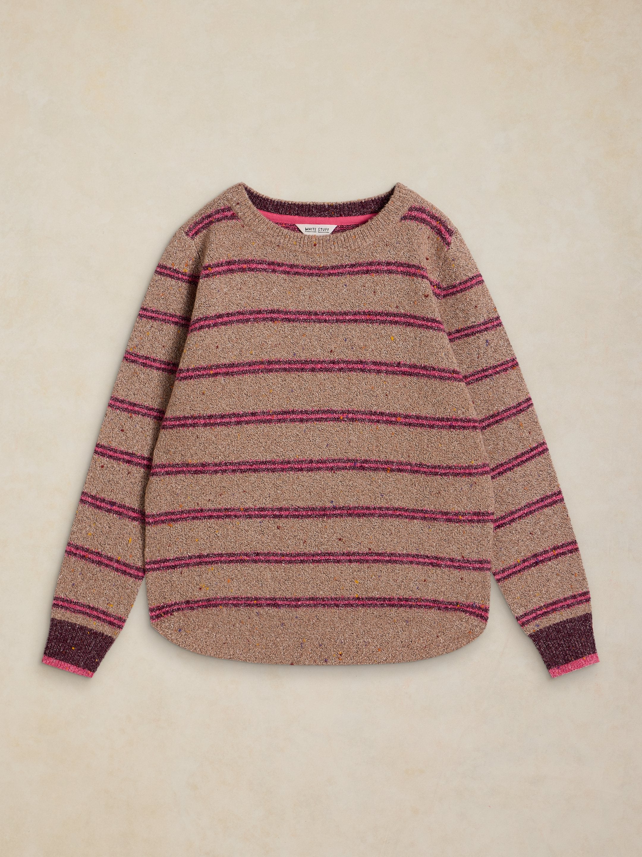 Tricot WS-Talia Nep Stripe Jumper
