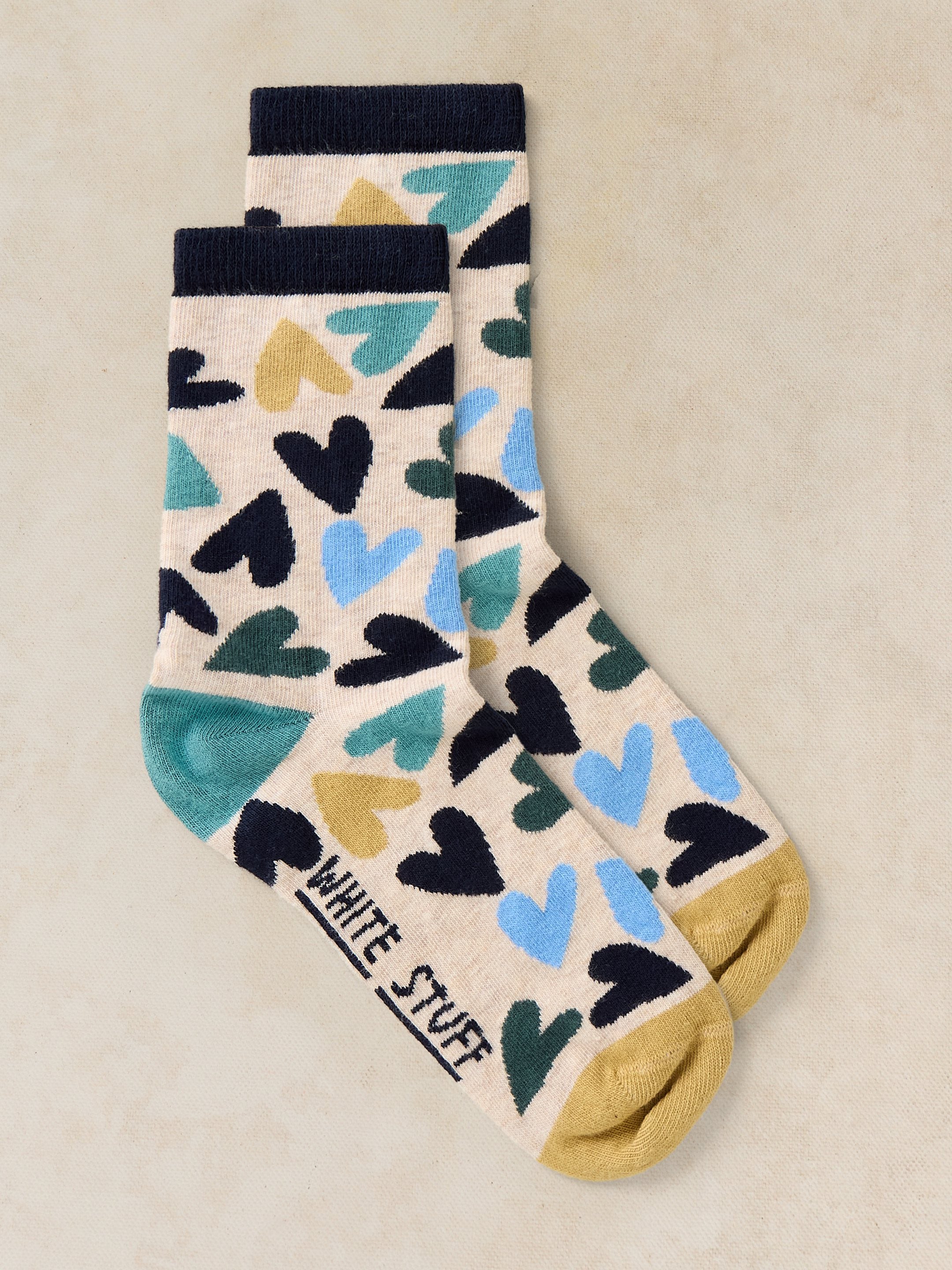 Bas WS All Over Heart Ankle Sock