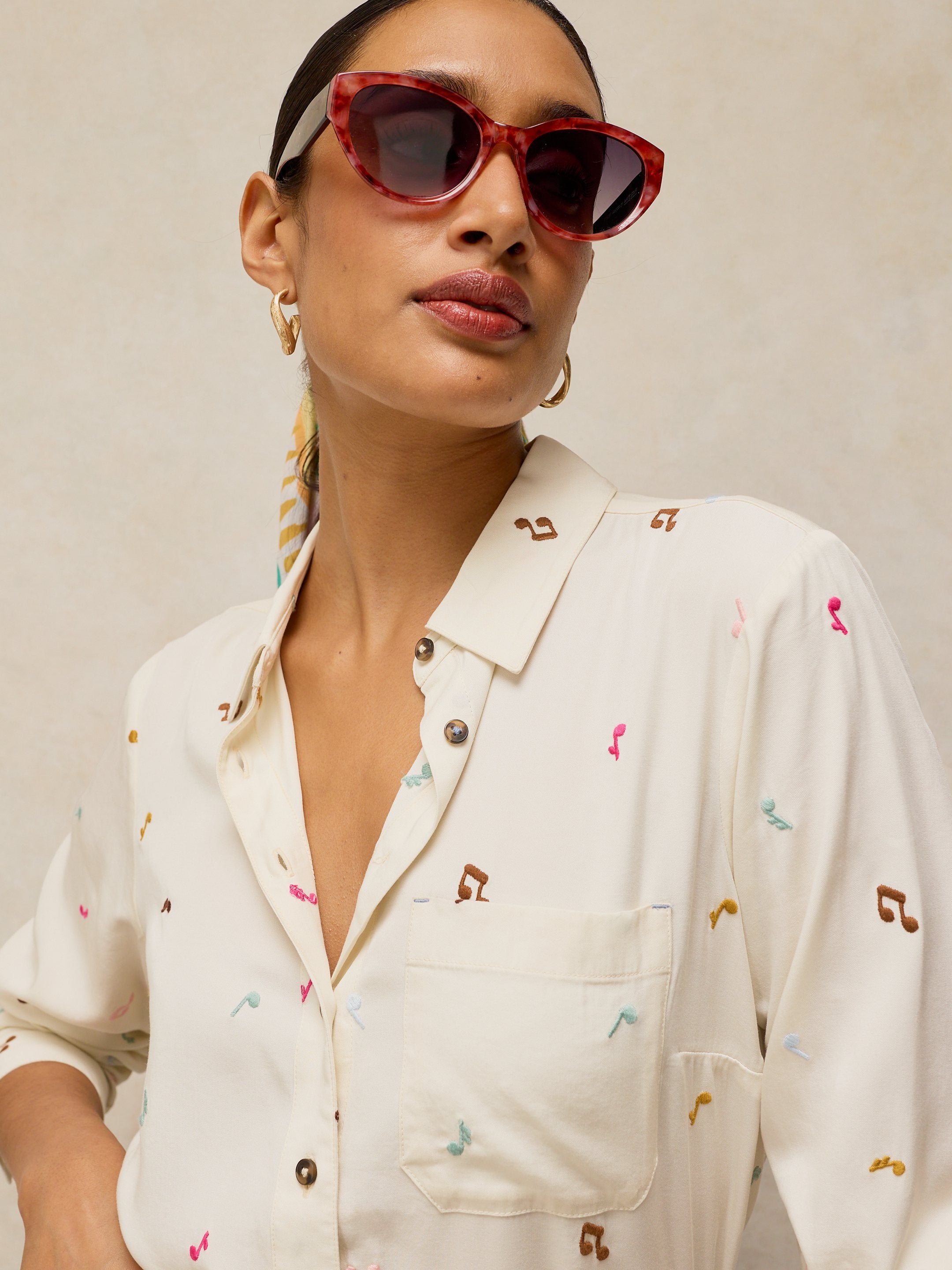 Blouse WS-Sophie Organic Cotton Ivory