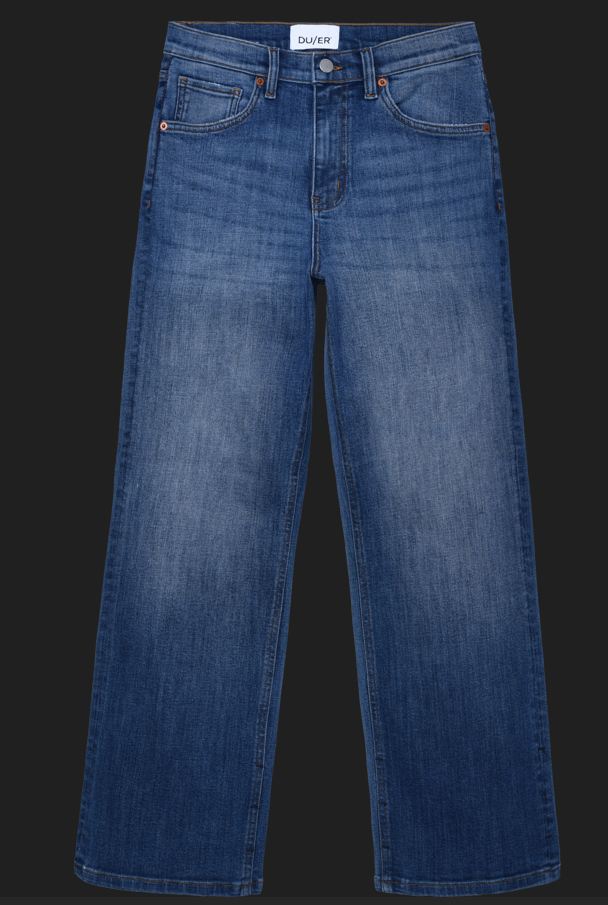 Jeans Du/er Perfo High Rise Straight L31