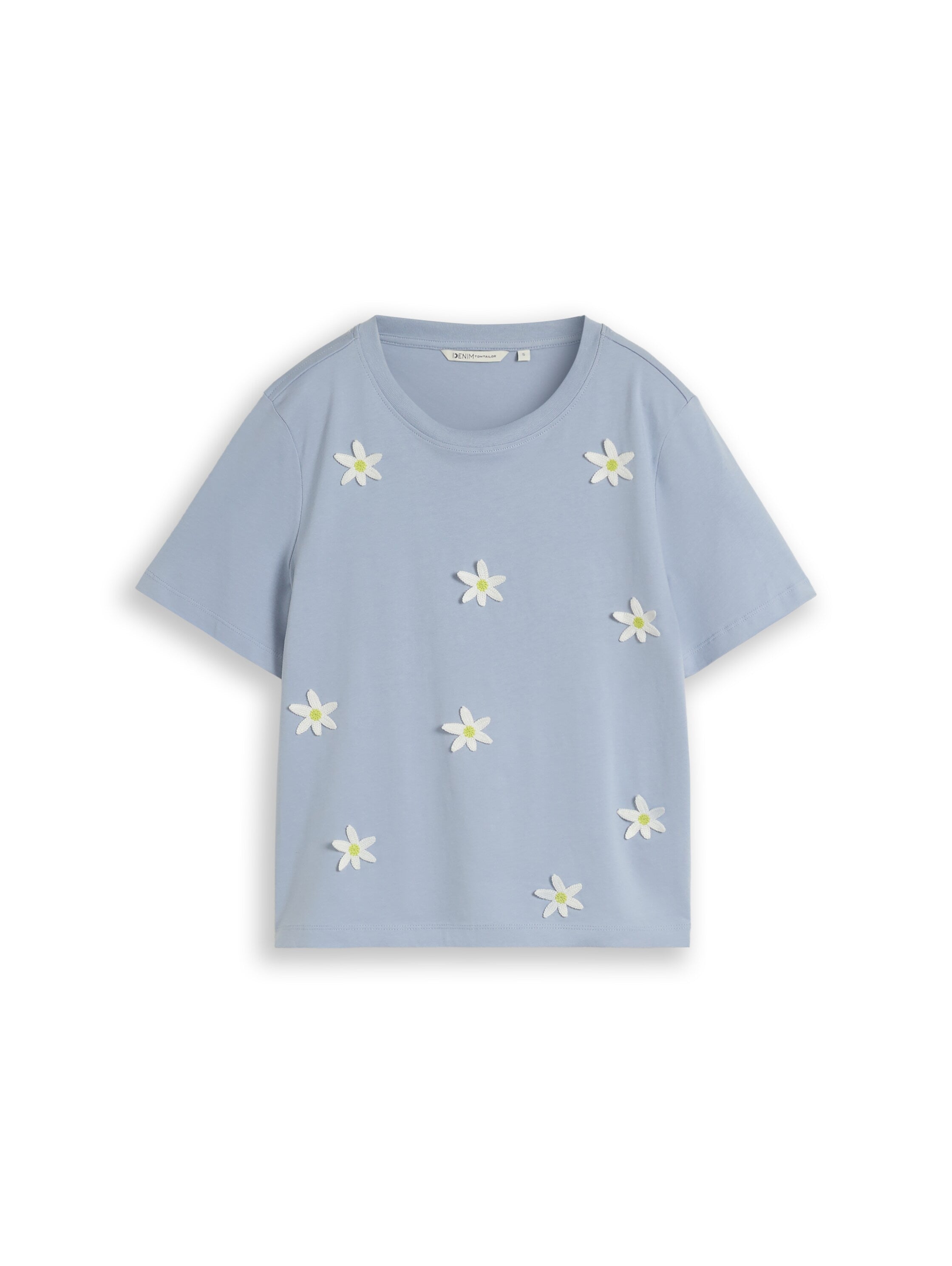 T-Shirt Tom Tailor Crochet Flower