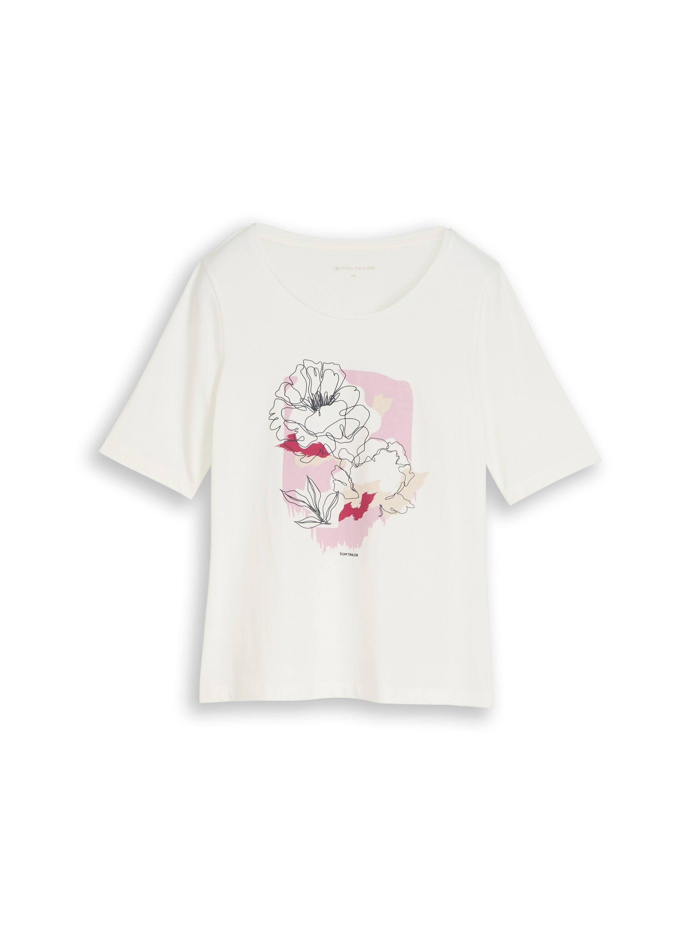 T-Shirt TTailor Crew Neck With Print