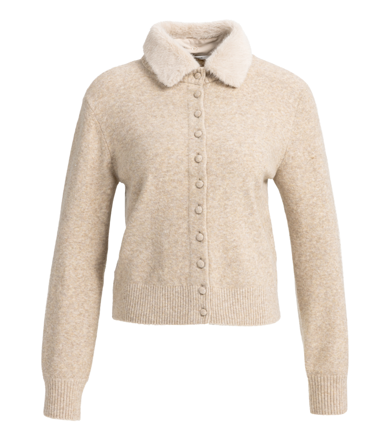 Cardigan Yaya Collet Amovible