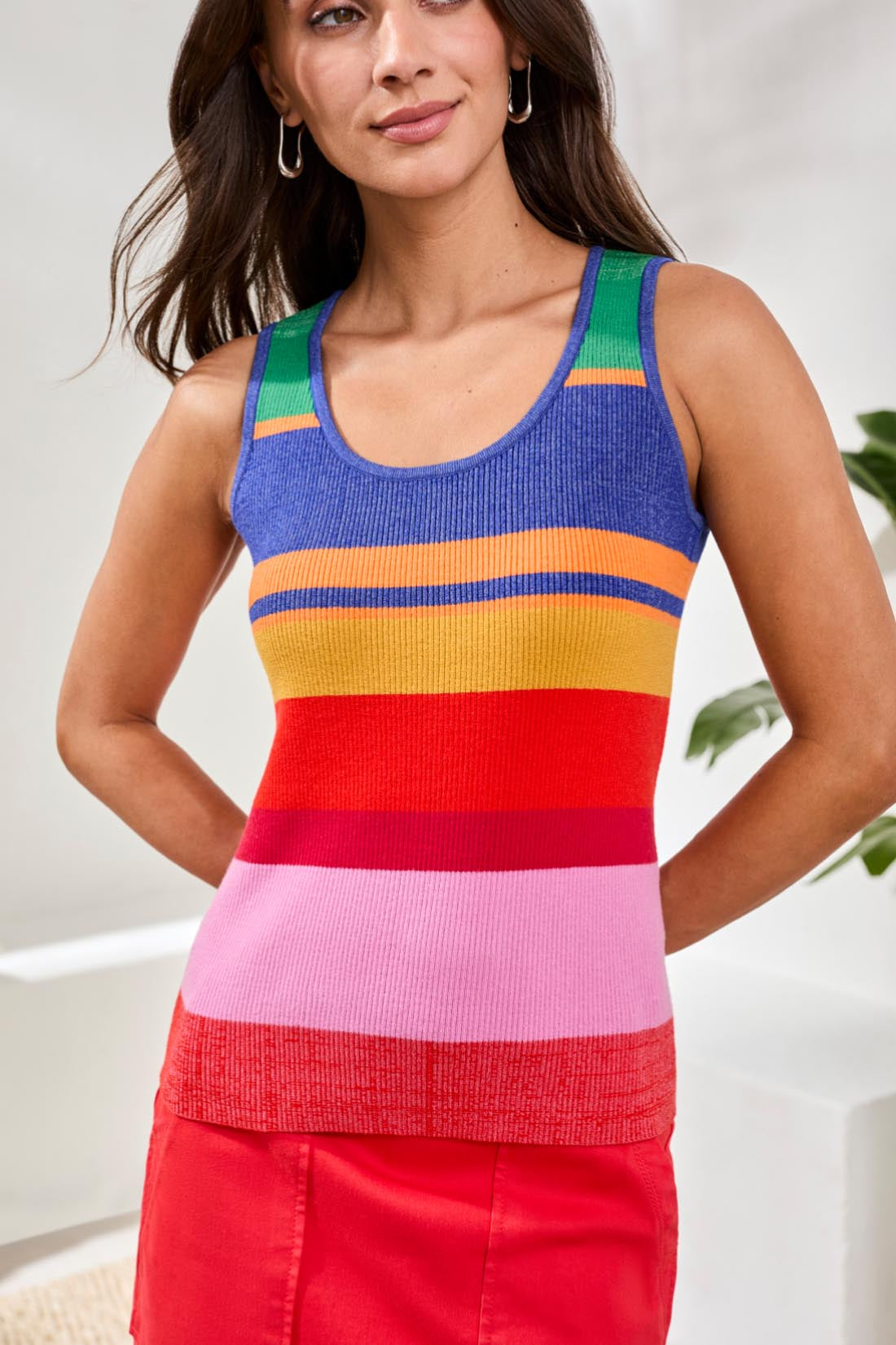 Camisole Tribal U Neck Sweatshirt
